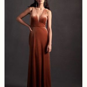 Jenny Yoo Logan Dress in English Rose